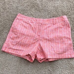 Loft SZ 6,orange combo cotton shorts.